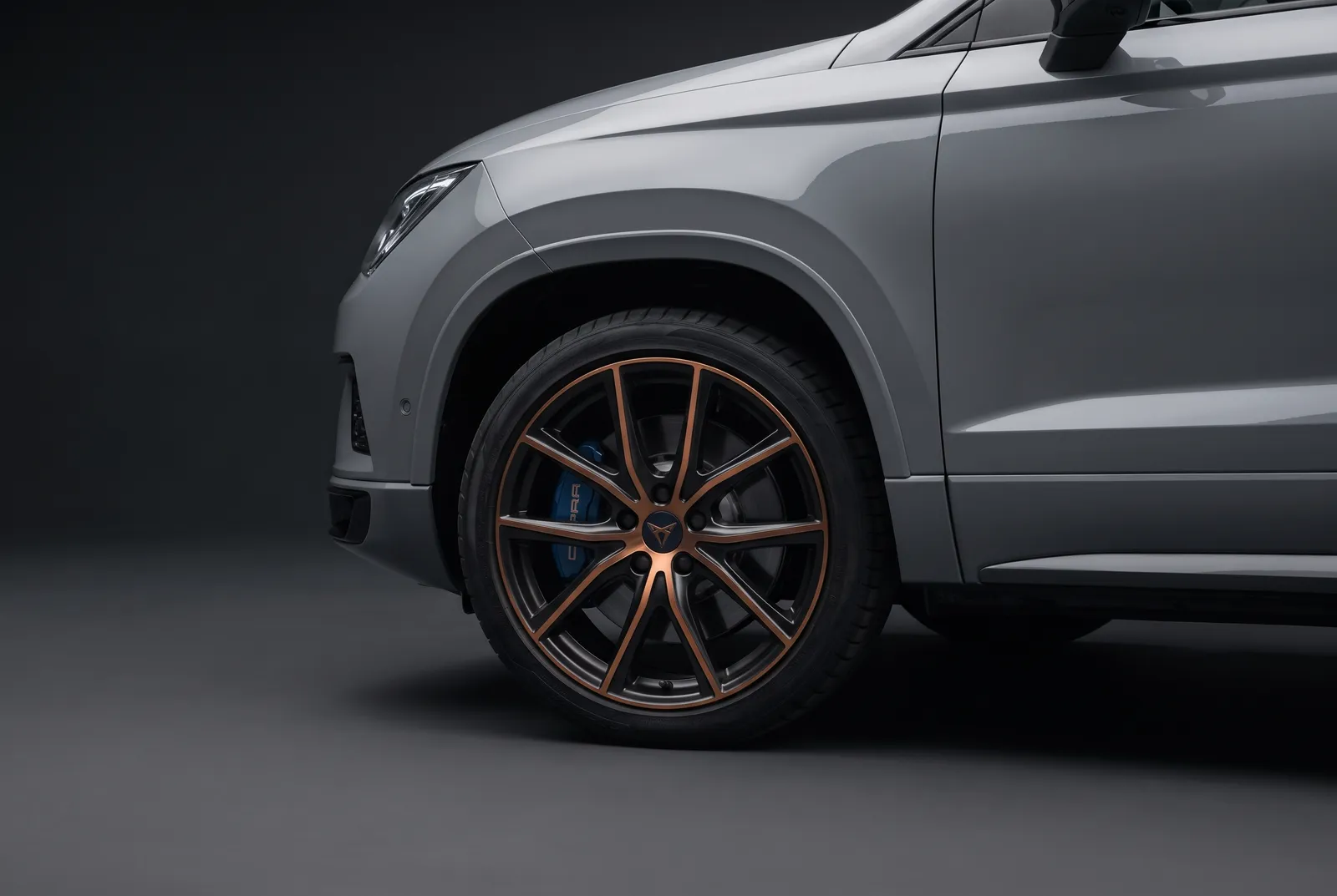 Detail van een Cupra Ateca