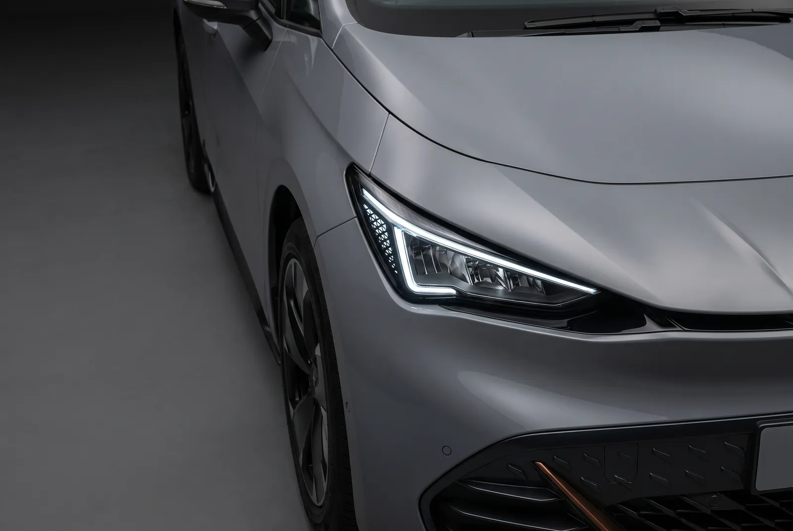 Detail van een Cupra Born