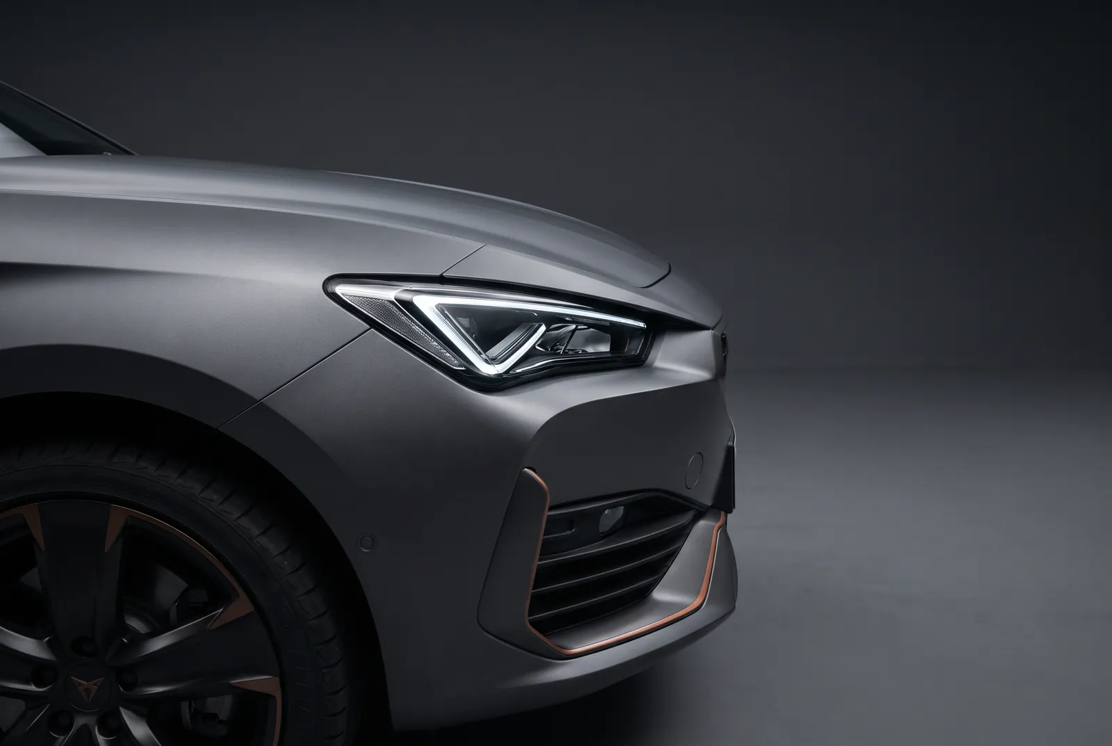 Detail van een Cupra Leon