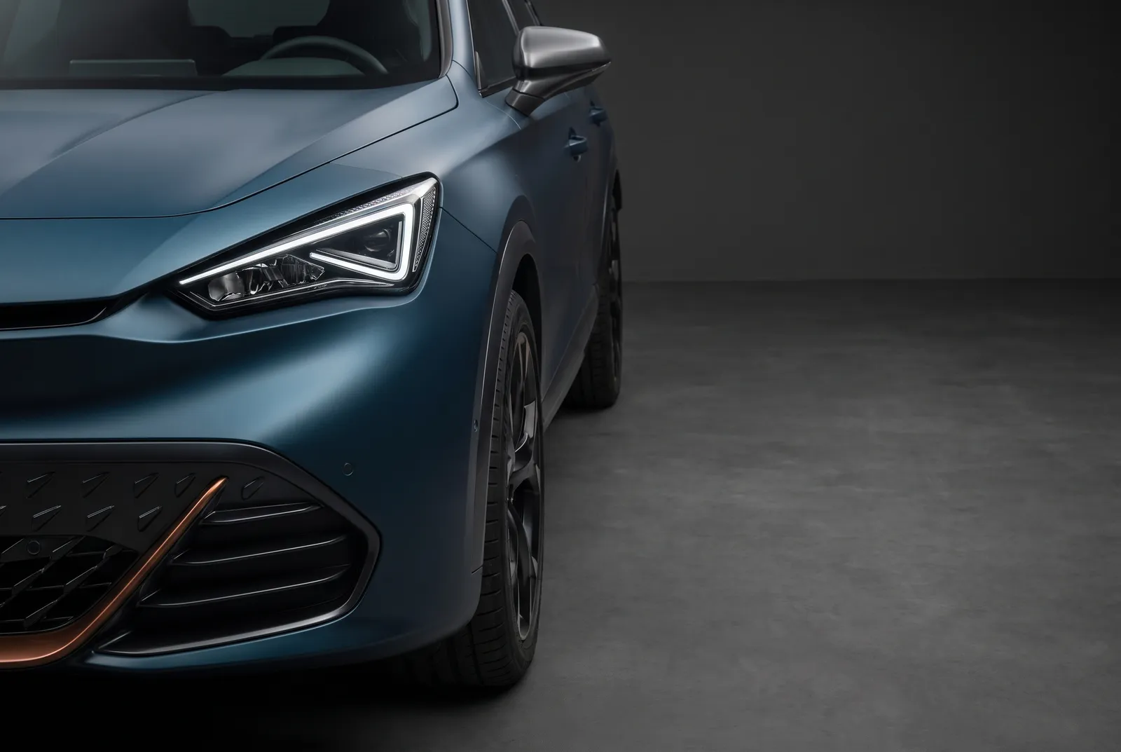 Detail van een Cupra